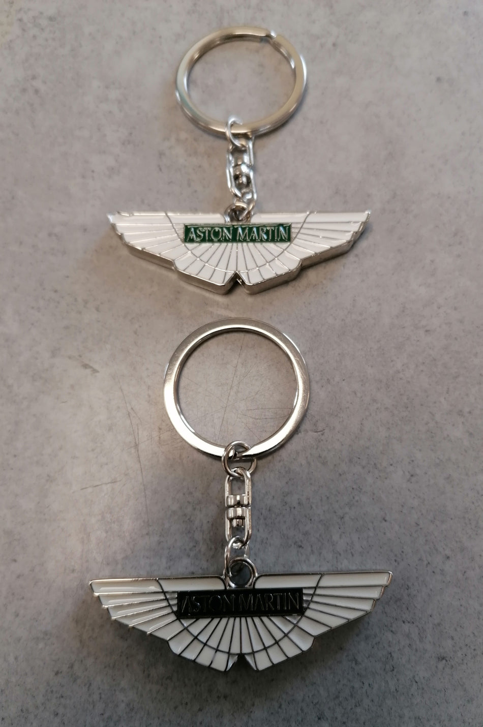 ASTON WINGS LOGO KEYRING