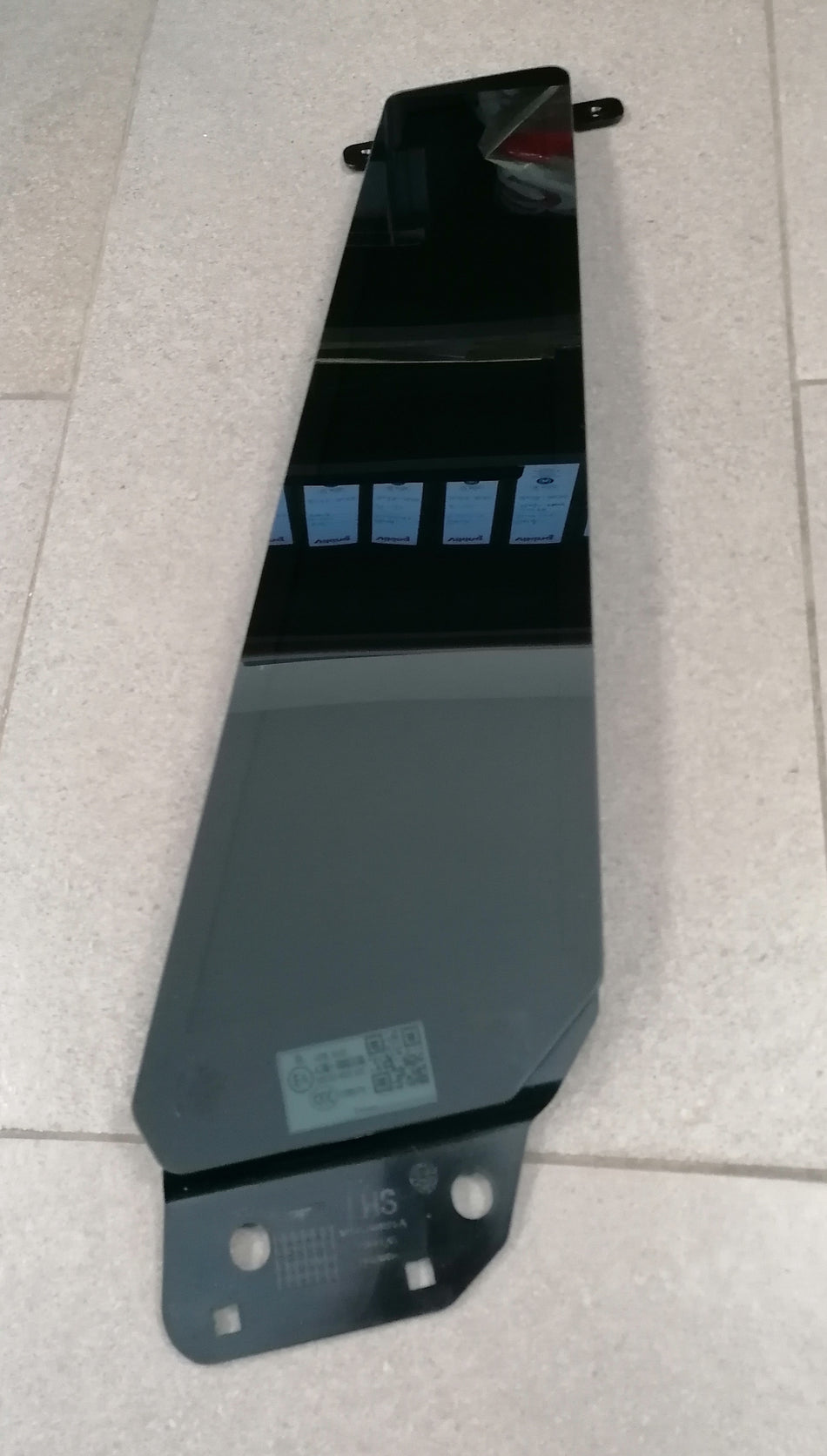 SIDE GLASS B-PILLAR FINISHER ASSEMBLY - LEFT