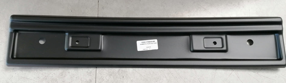 Licence Plate, Plinth Assembly, Front, RoW