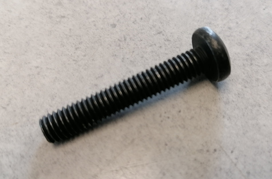 Screw, M6x35 pan head black, NAS decklid light pod R/LH