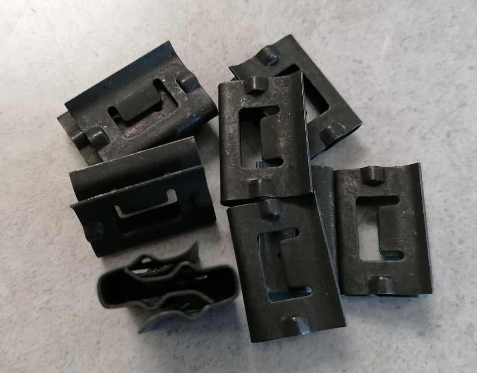BUMPER AND RADIATOR GRILLE CLIPS