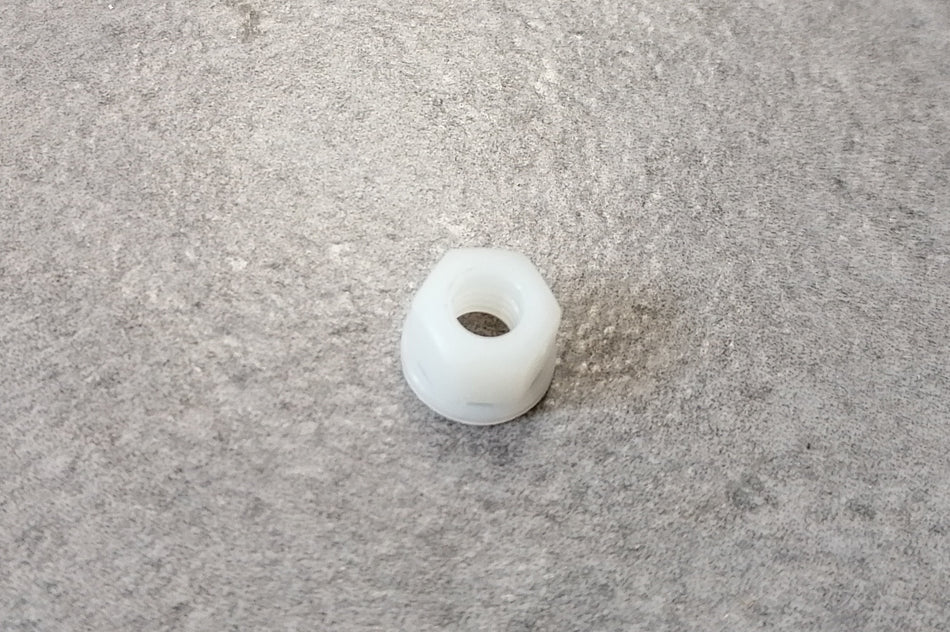 Nut, plastic, tonneau finisher fixing
