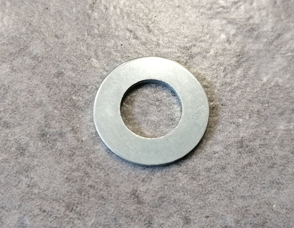 Washer, plain, 5/16", mounting rubber, oil filter