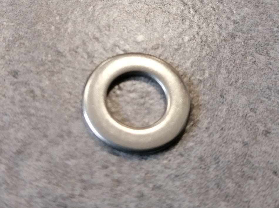 Washer, plain, M8, stainless steel