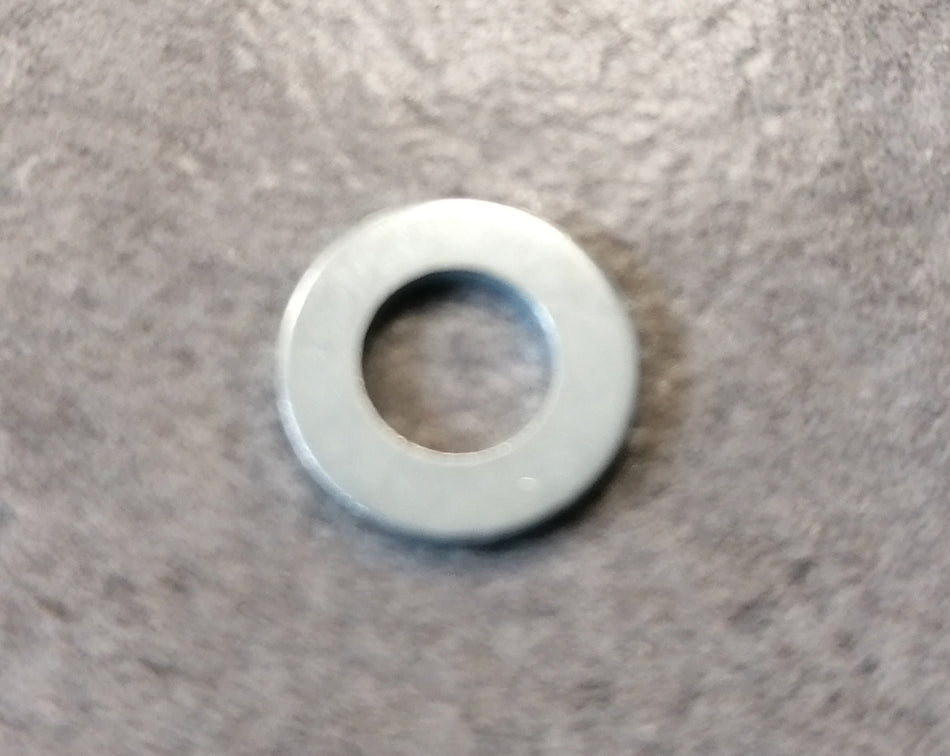 Washer, plain, M6, interlock cable to steering column