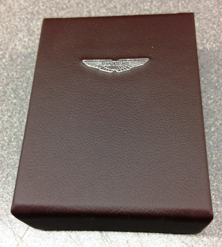 Image of PRESENTATION GIFT BOX INCLUDING LEATHER KEY LOCKET BROWN