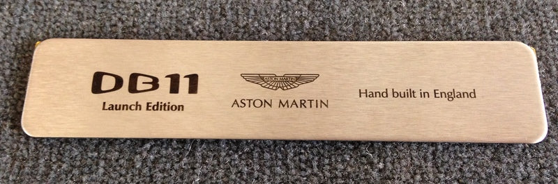 Image of FRONT SILL PLAQUE BADGE SINGLE