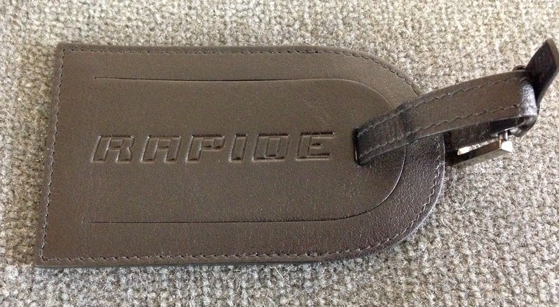 RAPIDE LEATHER LUGGAGE TAG