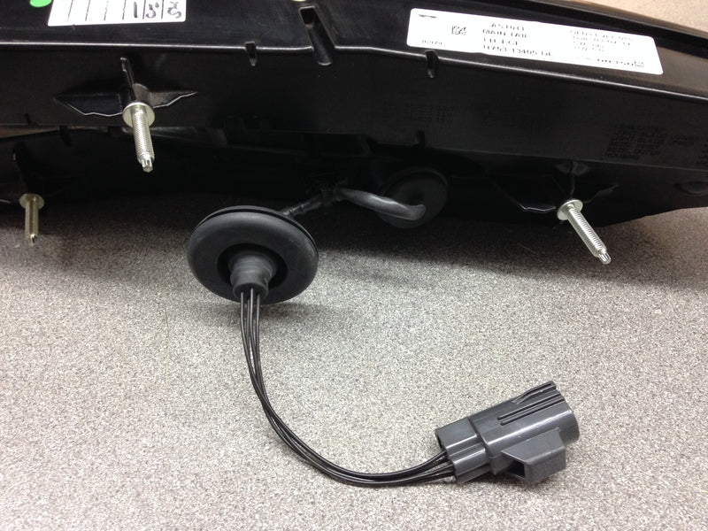 Image of REAR LIGHT LEFT HAND CLEAR SMOKED LENS
