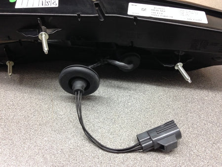 Image of REAR LIGHT LEFT HAND CLEAR SMOKED LENS
