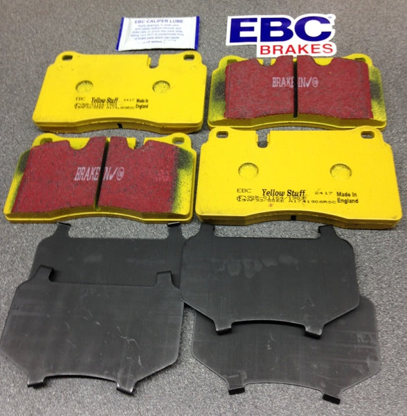 EBC DISC BRAKE PADS FRONT