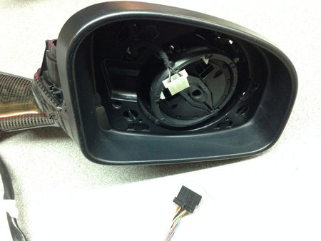 RIGHT DOOR MIRROR CARBON