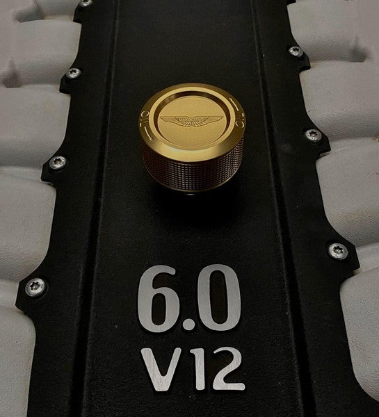 GOLD FINISHED OIL FILLER CAP