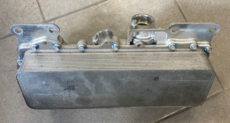 Image of OIL COOLER AND THERMOSTAT ASSEMBLY