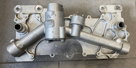 Image of OIL COOLER AND THERMOSTAT ASSEMBLY