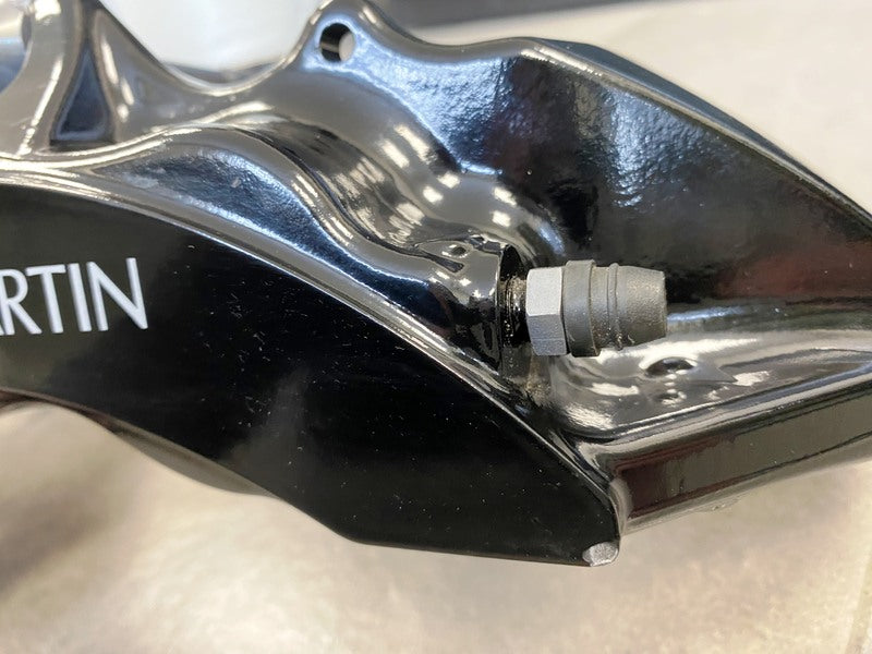 Image of FRONT BRAKE CALIPER - RIGHT HAND -GLOSS BLACK - STEEL