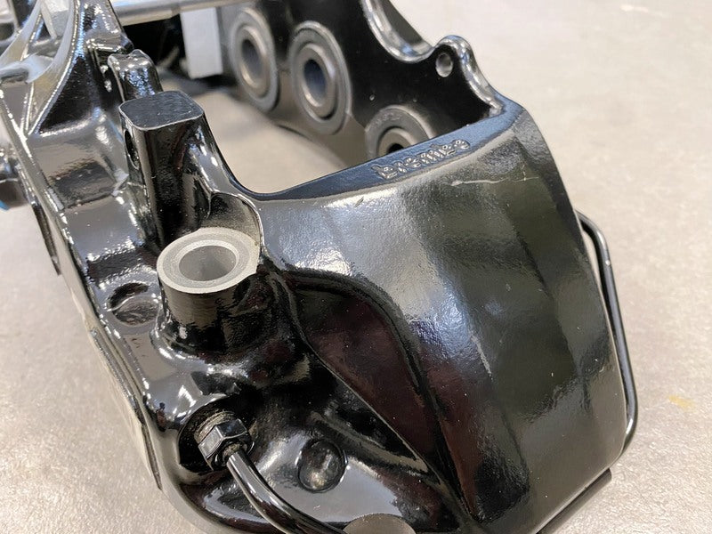 Image of FRONT BRAKE CALIPER - RIGHT HAND -GLOSS BLACK - STEEL