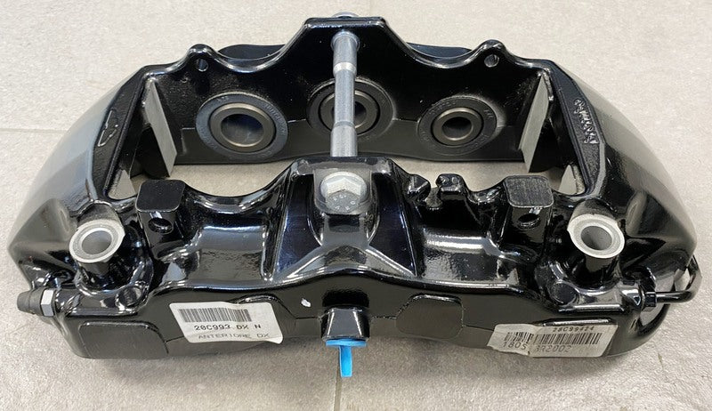 Image of FRONT BRAKE CALIPER - RIGHT HAND -GLOSS BLACK - STEEL