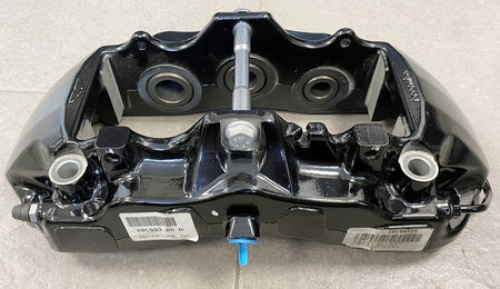 Image of FRONT BRAKE CALIPER - RIGHT HAND -GLOSS BLACK - STEEL
