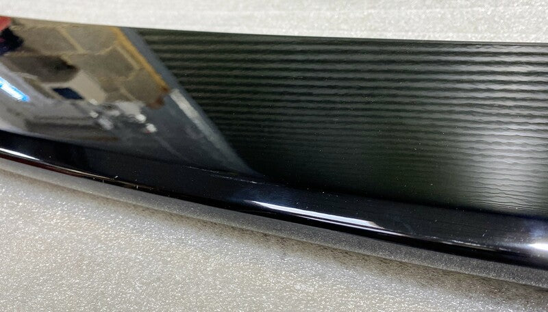 Image of FRONT BUMPER SPLITTER - GLOSS BLACK