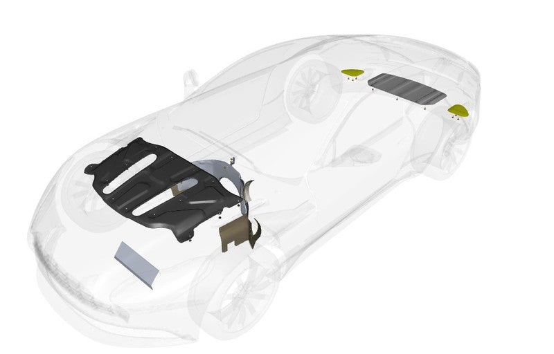 Image of REAR BOOT FLOOR CORNER INSULATION