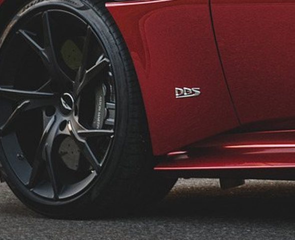Image of DBS SIDE FENDER WING BADGE LEFT HAND