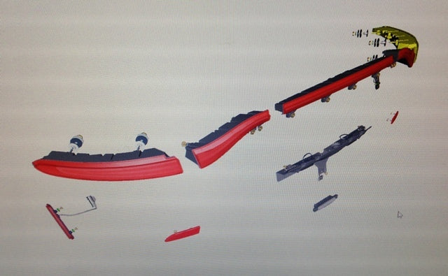Image of REAR TAIL LAMP RIGHT HAND OUTER