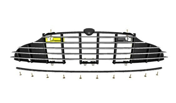 Image of RIGHT HAND IN GRILLE PARKING SENSOR PDC HOLDER BRACKET