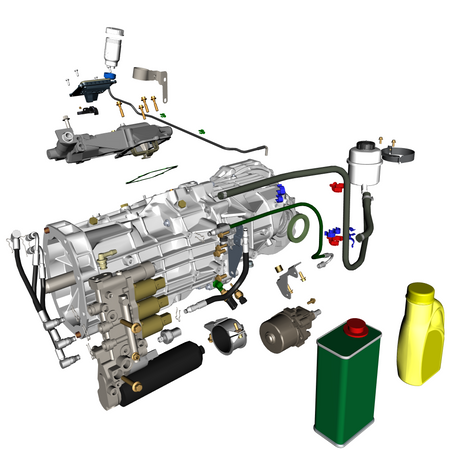 car:VANTAGE V12S,item_no:,quantity:A/R,reference:VANTAGE_V12S_PartsCatalogue-070300-01 Transmission Assembly