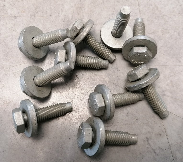 Screw/washer, M6 x 20, bumper attach - pack of 10
