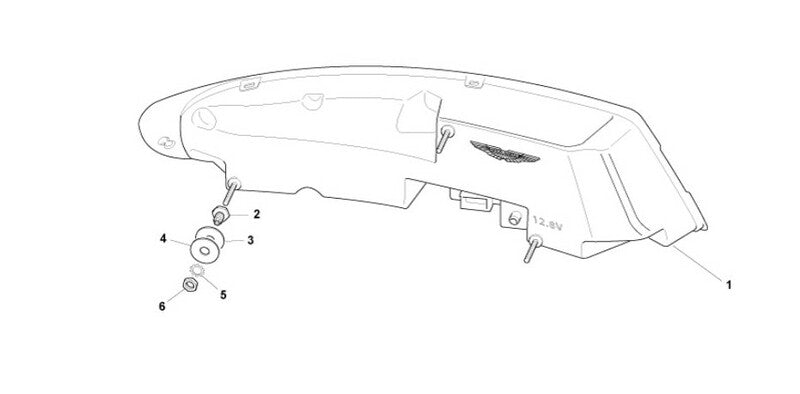 image 2 of halfnut,m12,lamp to body