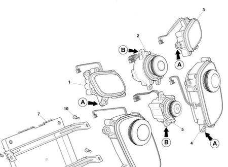 Image of CENTRE STACK RIGHT HAND LOWER MODULE SWITCH