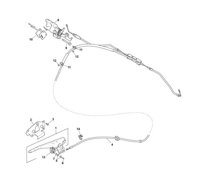 image 2 of switch,handbrake rhd