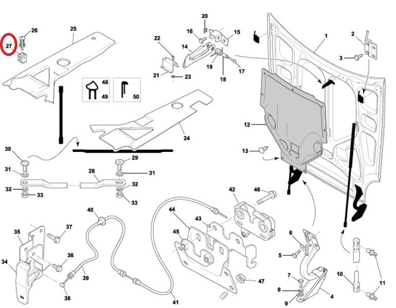 image 3 of receptacle,dzus fastener