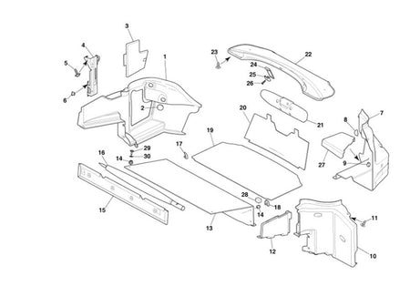 Image of REAR LIGHT DOMED BOLT COVER