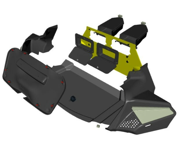 Image of BACK FRONT BOOT TRUNK CARPET
