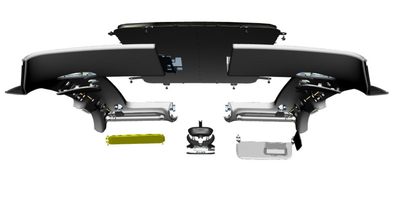 Image of LEFT SUNVISOR SUNVIZOR