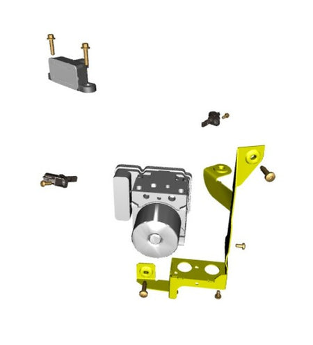 Image of ABS MODULATOR ECU MOUNTING BRACKET