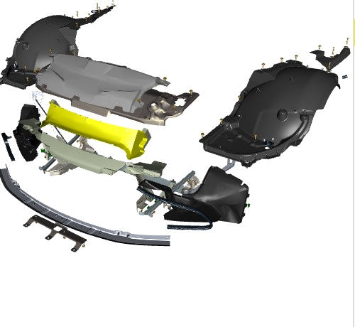 PANEL, AIR VENT CENTRE, LOWER - AUTO