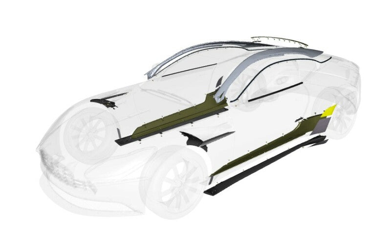 Image of LEFT REAR SILL PAINT PROTECTION FILM