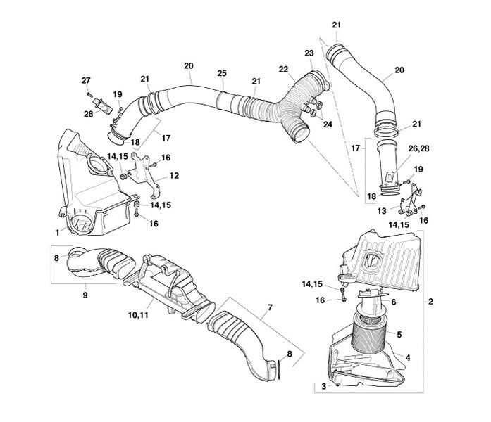 Image of AIR DUCT ADAPTOR THROTTLE BODY