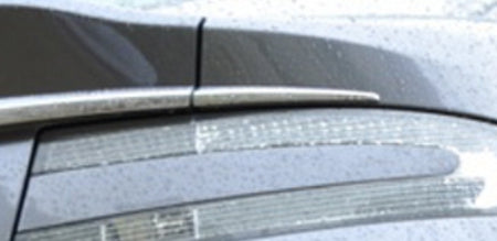 Image of REAR RIGHT HAND CHROME TRUNK FINISHER