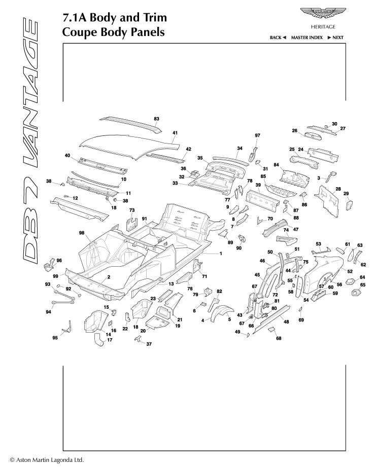 car: DB7 VANTAGE,item_no: -,quantity: 1,reference: DB7_VANTAGE_1-DB7_VANTAGE_7.1a
