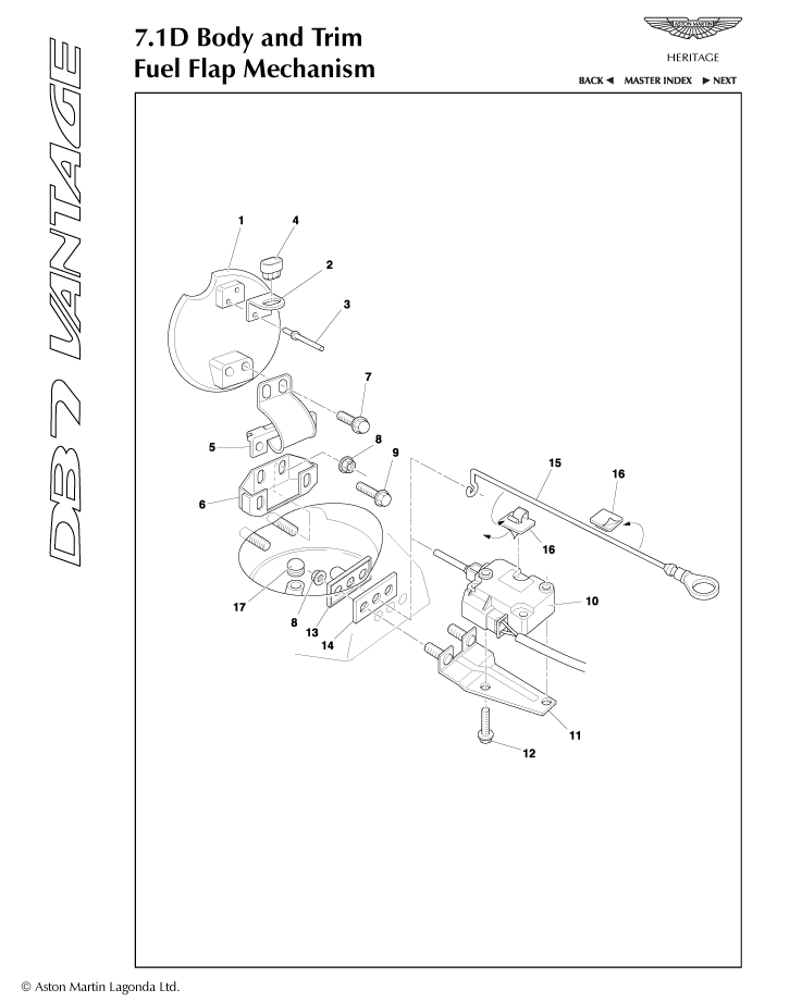 car: DB7 VANTAGE,item_no: -,quantity: 1,reference: DB7_VANTAGE_1-DB7_VANTAGE_7.1d