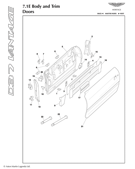 car: DB7 VANTAGE,item_no: 6,quantity: 3,reference: DB7_VANTAGE_1-DB7_VANTAGE_7.1e
