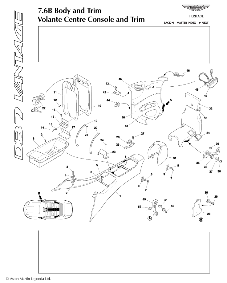 car: DB7 VANTAGE,item_no: -,quantity: 1,reference: DB7_VANTAGE_1-DB7_VANTAGE_7.6b