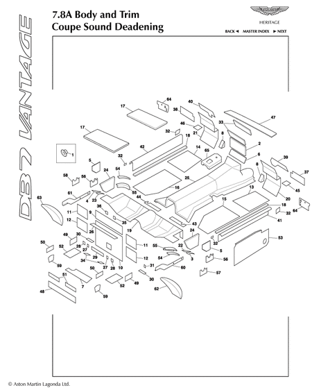 car: DB7 VANTAGE,item_no: 46,quantity: 1,reference: DB7_VANTAGE_1-DB7_VANTAGE_7.8a