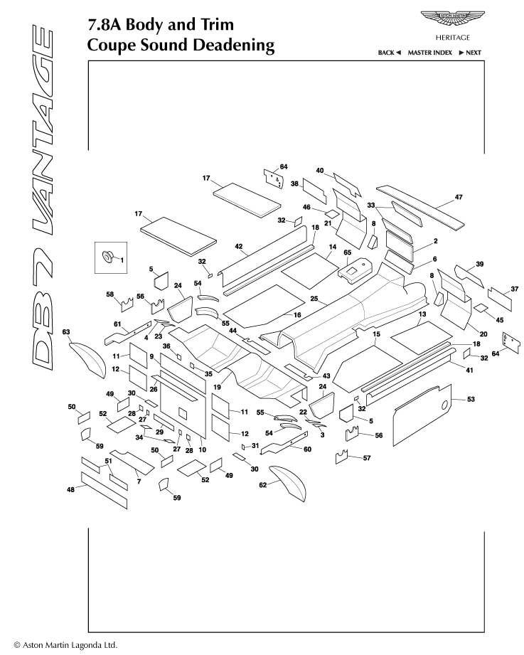 car: DB7 VANTAGE,item_no: 21,quantity: 1,reference: DB7_VANTAGE_1-DB7_VANTAGE_7.8a