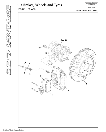 car: DB7 VANTAGE,item_no: -,quantity: A/R,reference: DB7_VANTAGE_1-DB7_VANTAGE_5.3