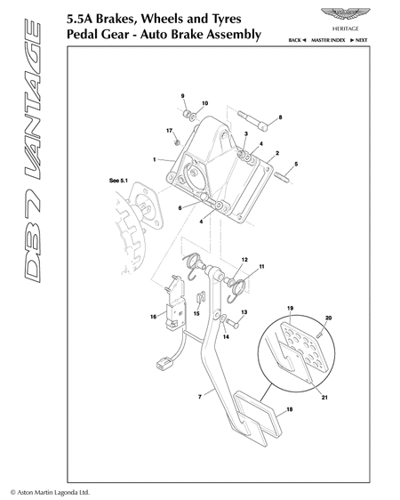 car: DB7 VANTAGE,item_no: 11,quantity: 2,reference: DB7_VANTAGE_1-DB7_VANTAGE_5.5a